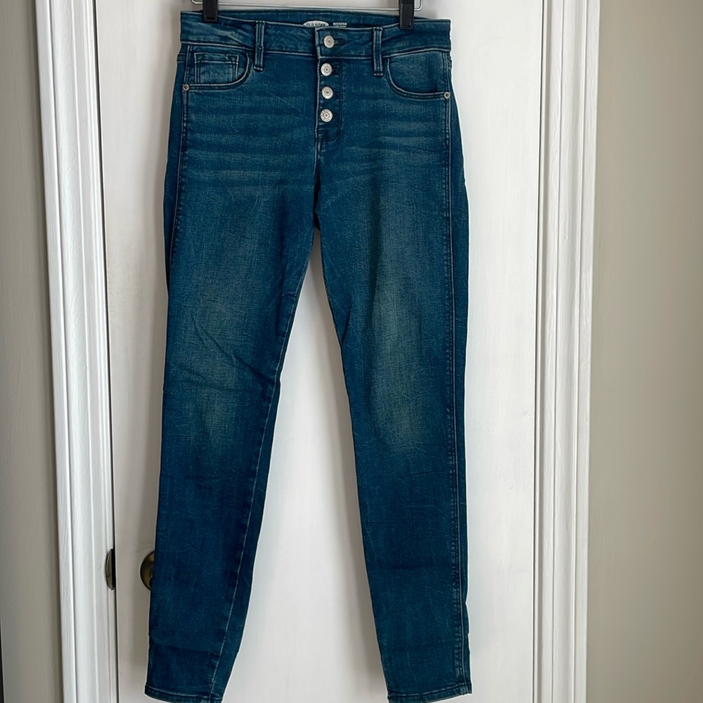 Old Navy Rockstar Super Skinny Button Fly Jean 2